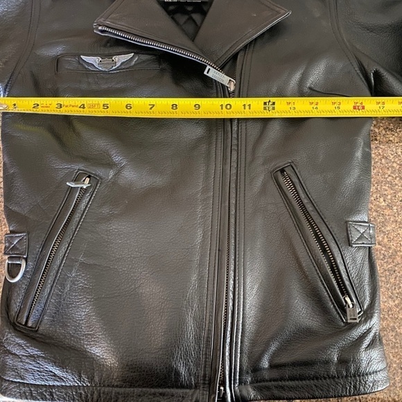 Women's Harley Davidson Leather Jacket Small - Picture 12 of 14